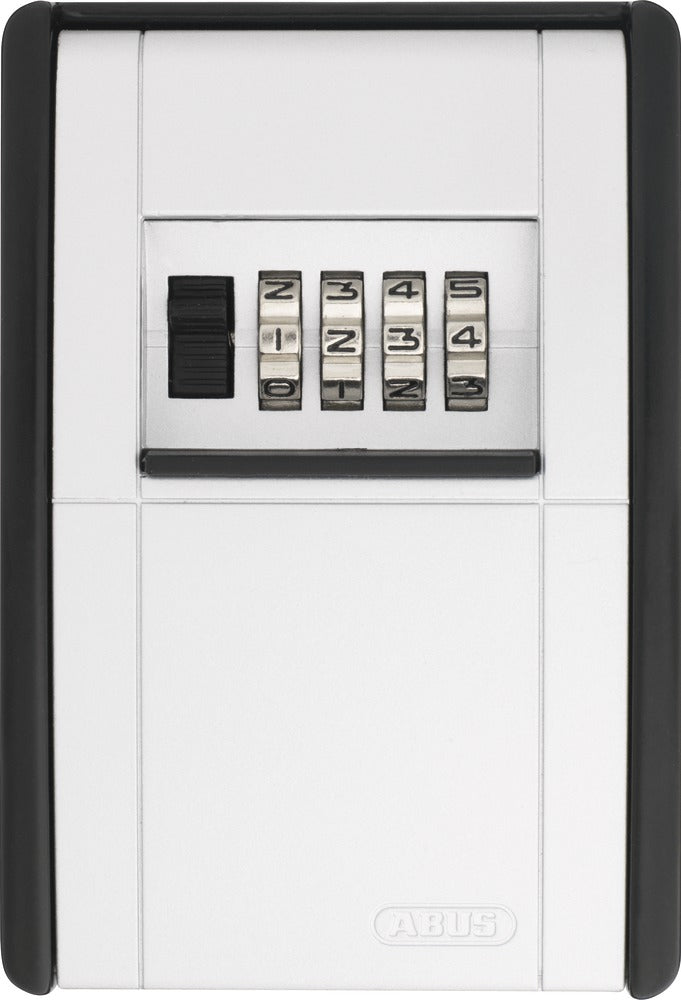 ABUS 787 – Schlüsseldepot, für 20 Schlüssel, Zahlenschloss, Stahlblech, Silber