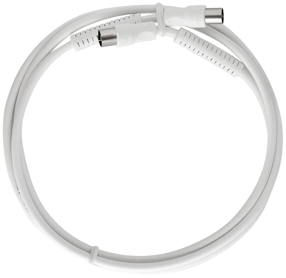 Axing Koax-Antennenkabel (IEC) – 5 m – Weiss