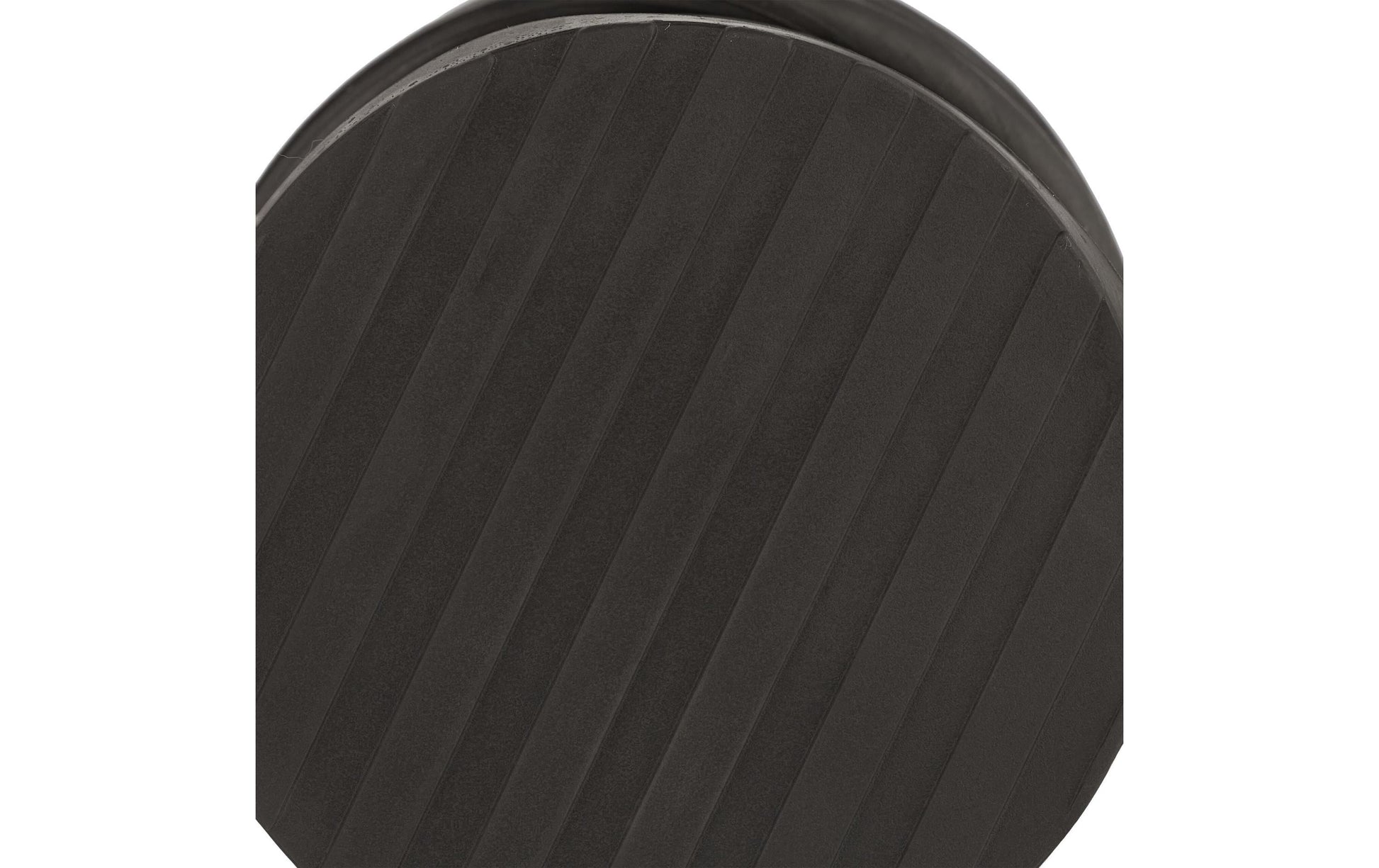 Relaxdays Türstopper – Gummi/Edelstahl – Bronze – Ø 70 × H 75 mm