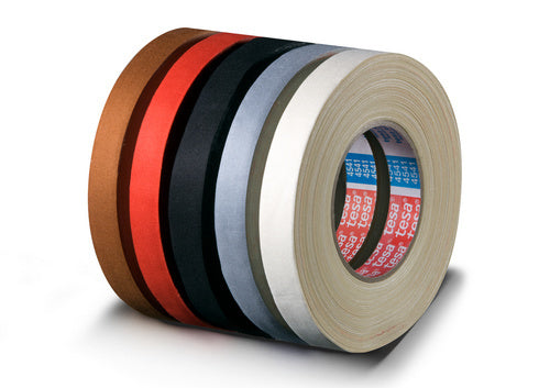 TESA 4541 Gewebeband – 19 mm × 50 m, schwarz, 1 Stück