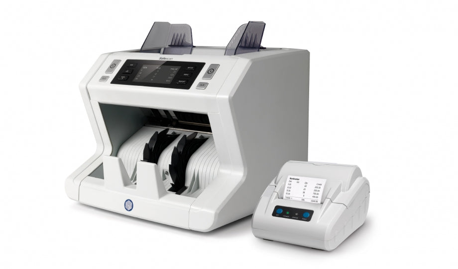 Safescan TP-230 – POS-Drucker, Thermodirekt, 58 mm, 60 mm/s, USB/RS-232, Weiss