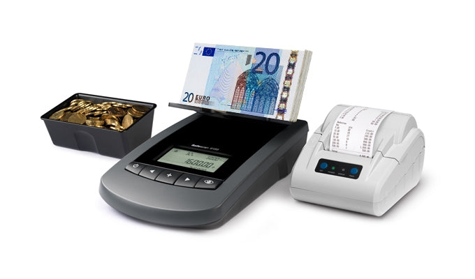 Safescan TP-230 – POS-Drucker, Thermodirekt, 58 mm, 60 mm/s, USB/RS-232, Weiss
