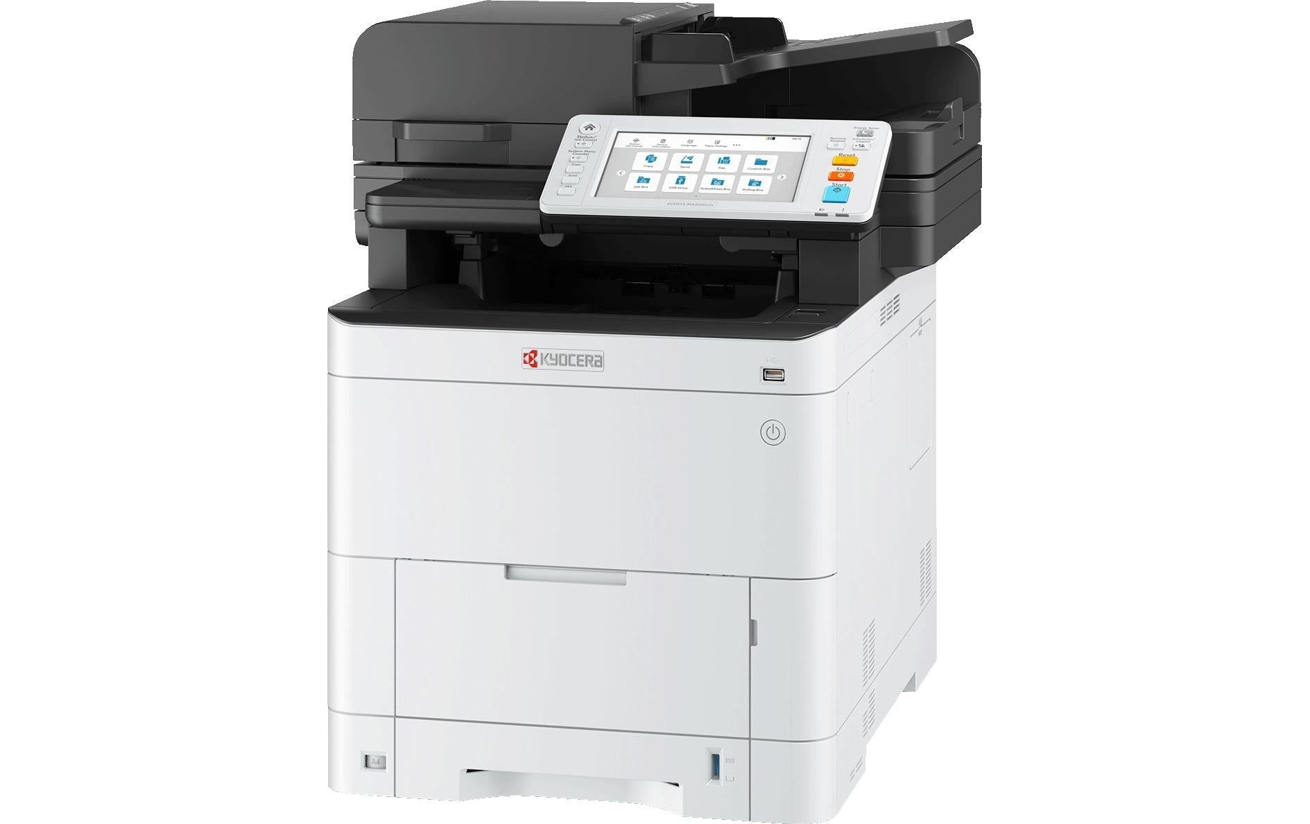 Kyocera ECOSYS MA3500CIFX – Farblaser-MFP A4, 4-in-1 – USB/LAN – Duplex, Duplex-ADF – 35 ppm S/W