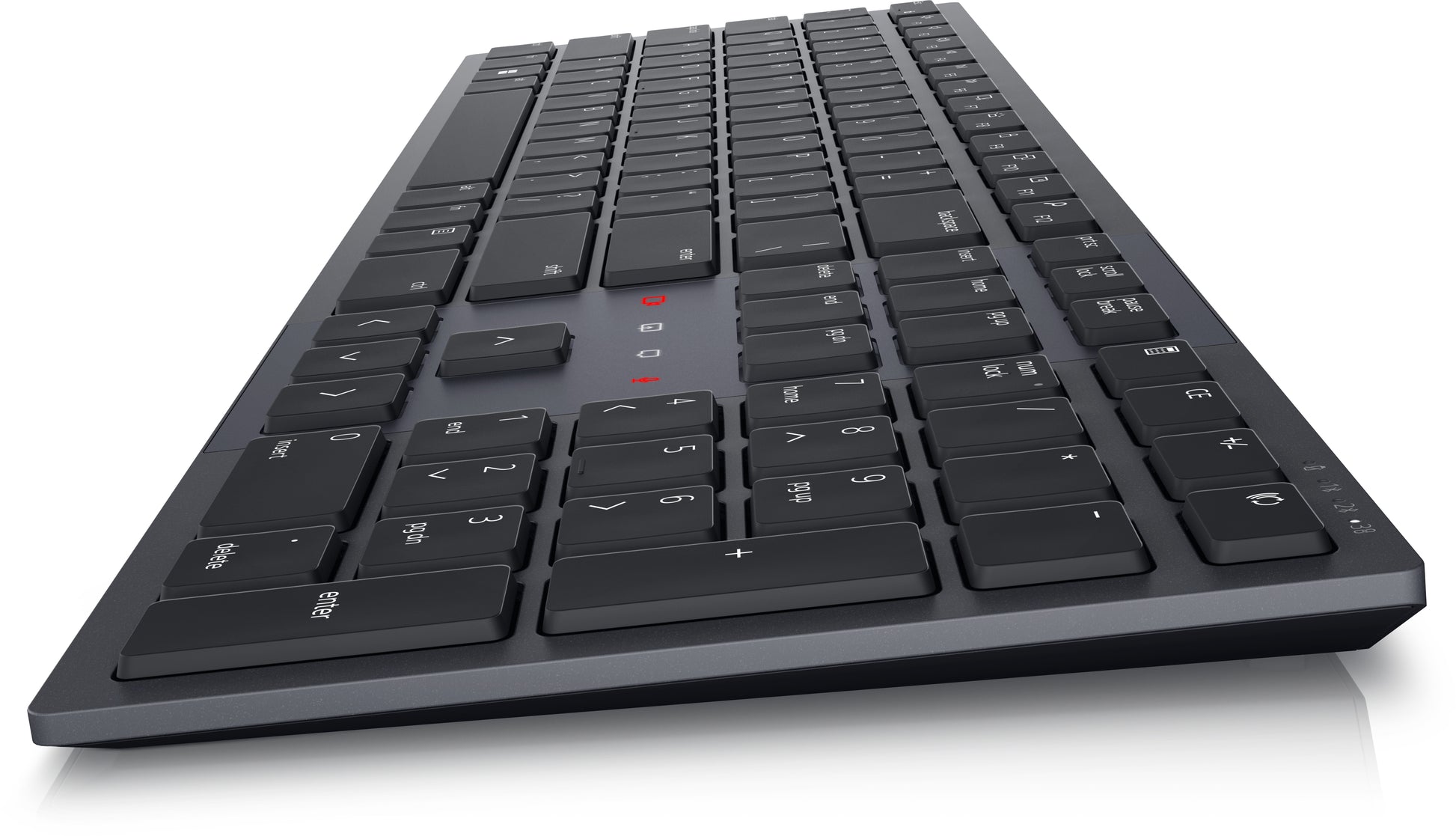 DELL KB900 – Tastatur – 100% – Schere – Bluetooth & 2,4 GHz (USB-A Empfänger) – QWERTZ (CH) – beleuchtet