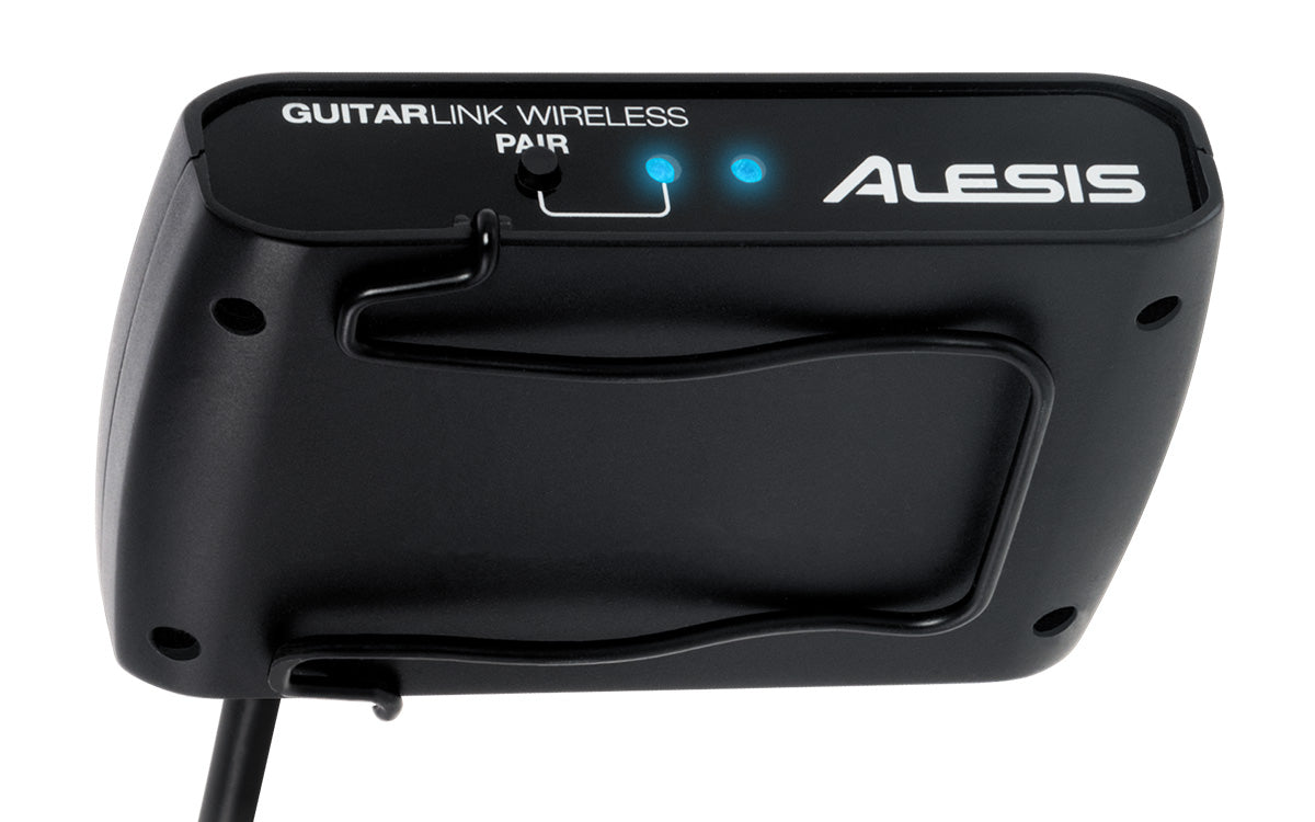 Alesis GuitarLink Wireless – Bluetooth Audio-Adapter (Tx/Rx) – Batterie-/Netzbetrieb – Schwarz