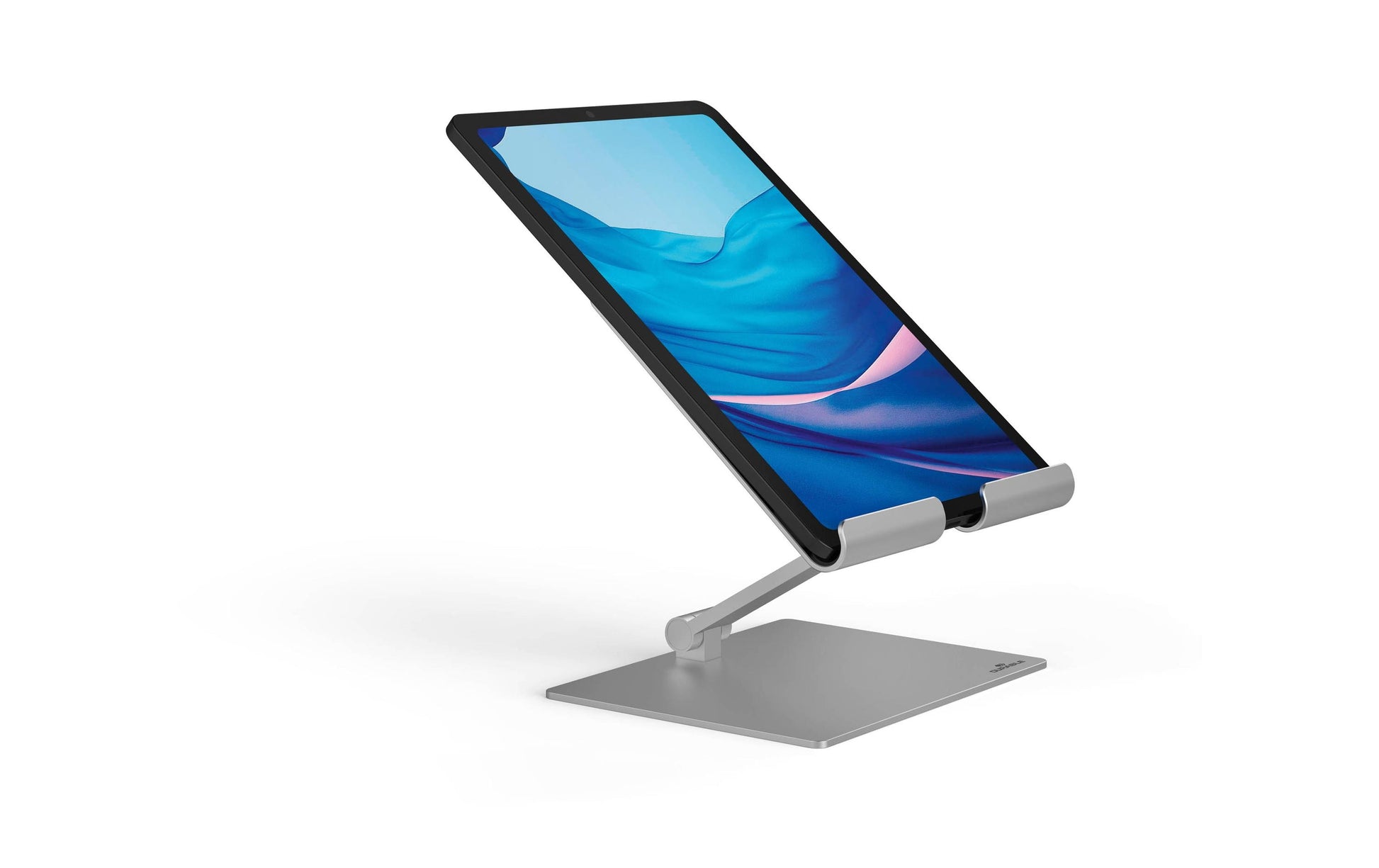 Durable Rise Tablethalter – für Tablets bis 13", Aluminium, silber metallic