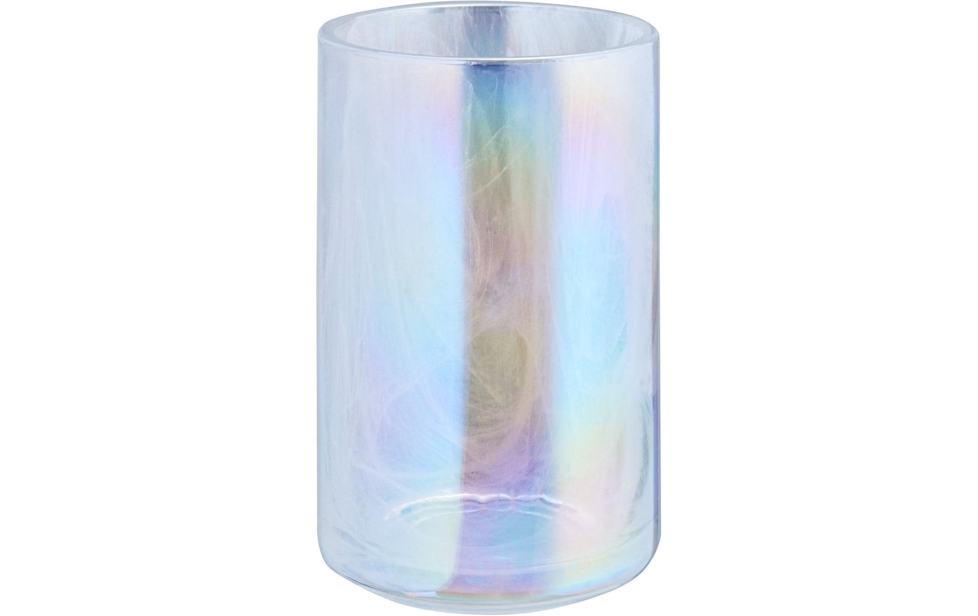 Kleine Wolke Zahnbürstenhalter Opalis – Glas, 7×7×10 cm, Perlmutt