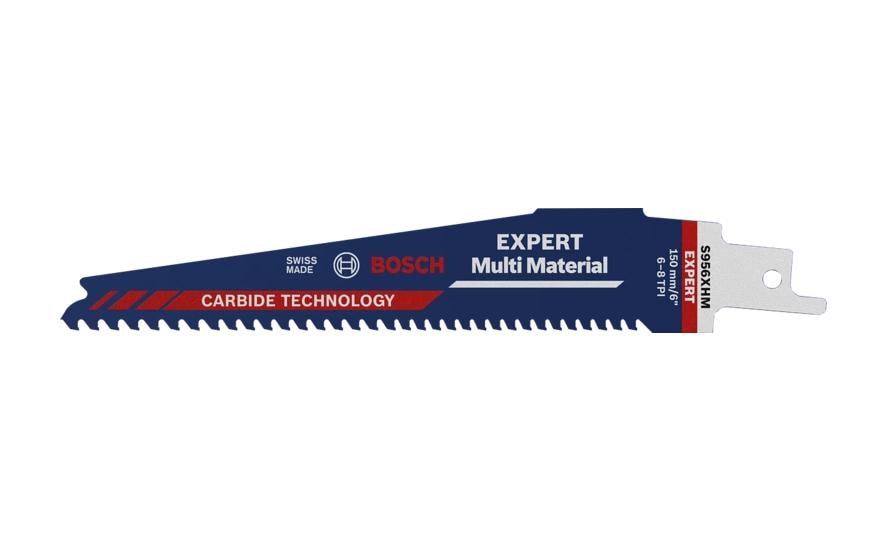 Bosch EXPERT Multi Material Säbelsägeblatt 100 mm Hartmetall – für Metall, Holz, Kunststoff – 1 Stk