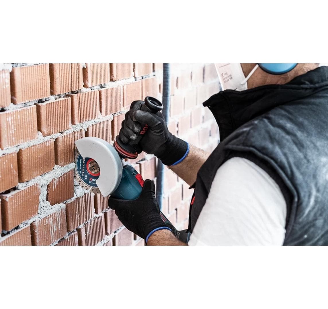 Bosch Professionelle EXPERT MultiMaterial Diamanttrennscheibe 125 × 22,2 × 2,2 mm – für Mauerwerk & Beton – 1 St