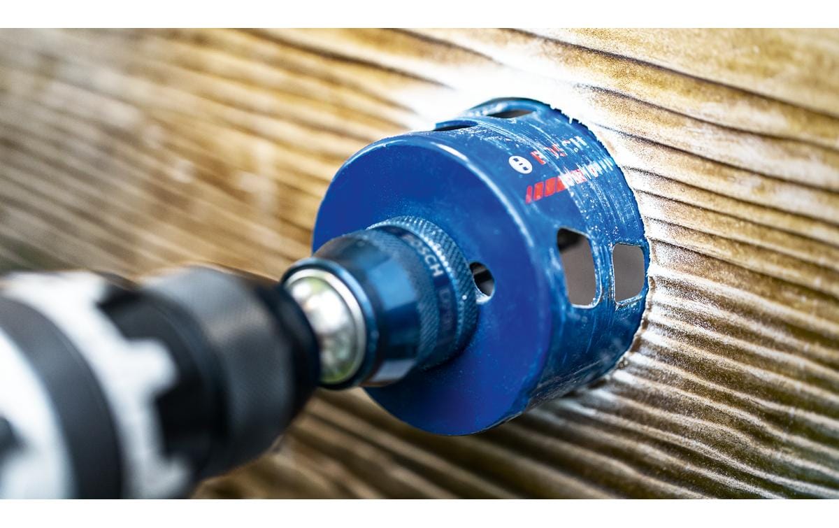 Bosch Lochsäge, EXPERT Tough Material, blau, rot, 14 Stk., Set