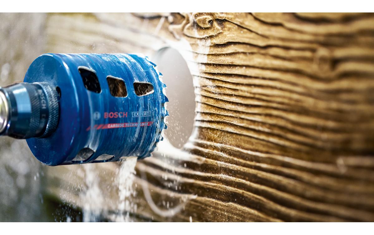 Bosch Lochsäge, EXPERT Tough Material, blau, rot, 14 Stk., Set