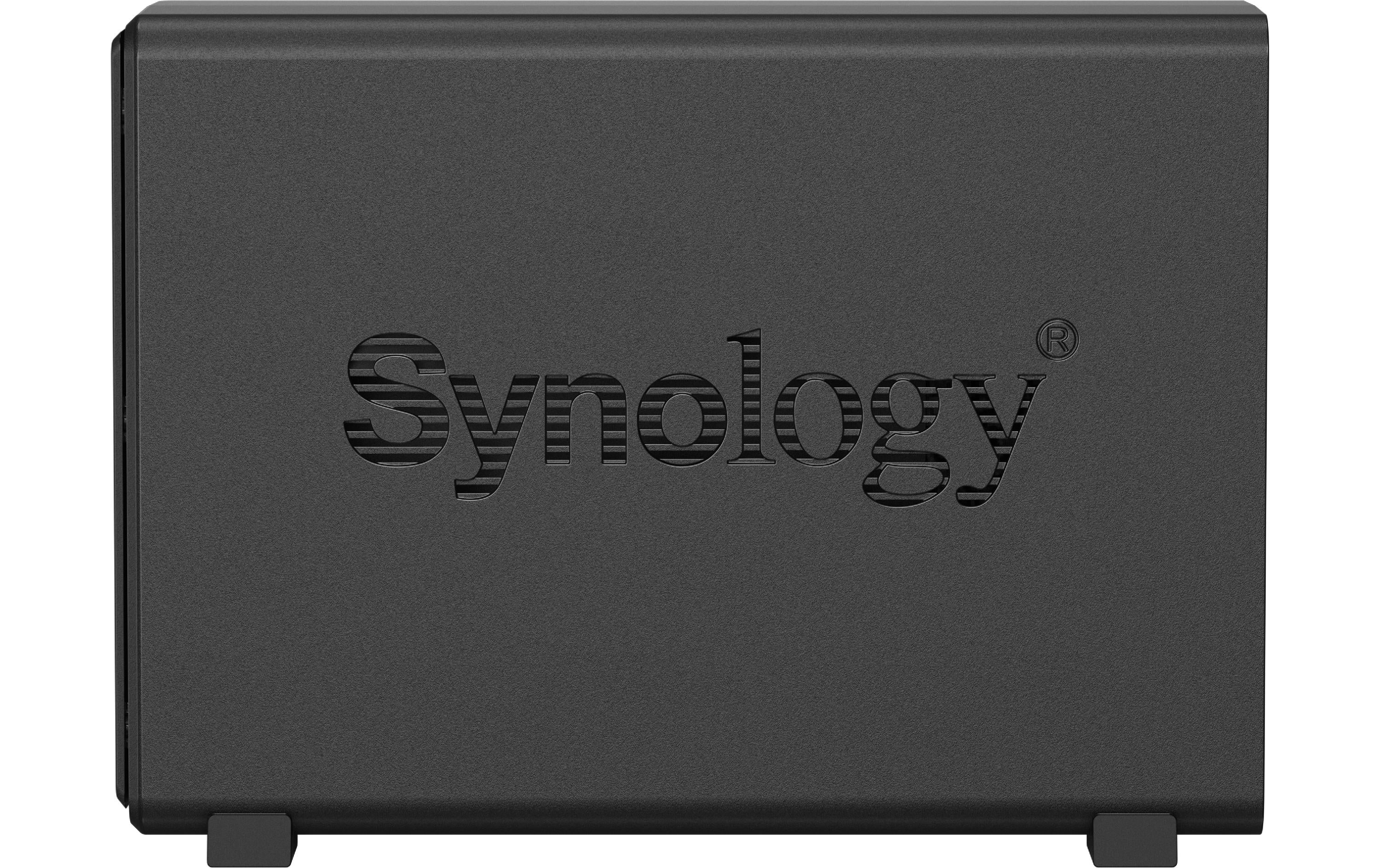 Synology DS124 – 1-Bay Desktop NAS – Realtek RTD1619B, 1 GB RAM, 1GbE, DSM, 2 TB HDD vorinstalliert