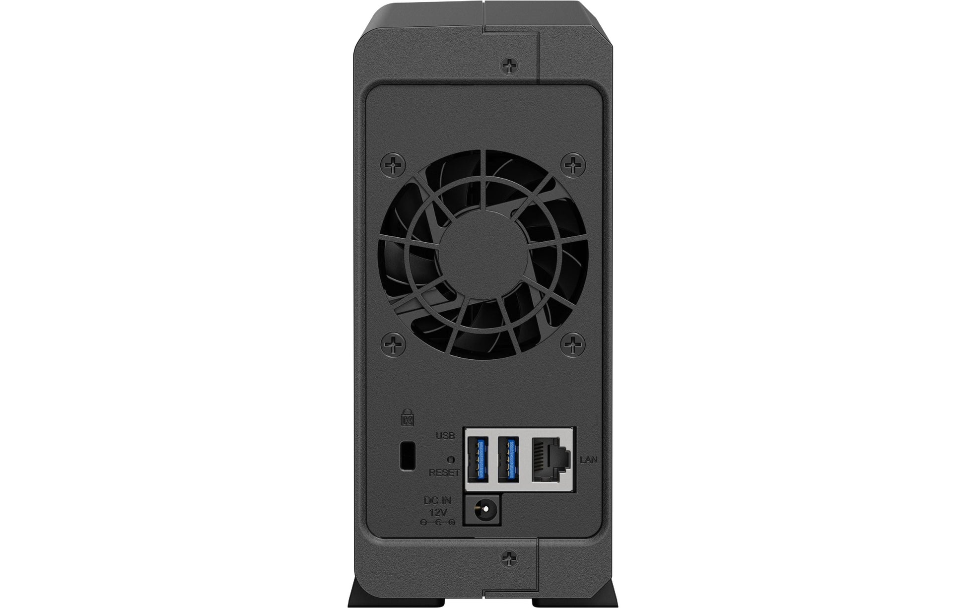 Synology DS124 – 1-Bay Desktop NAS – Realtek RTD1619B, 1 GB RAM, 1GbE, DSM, 8 TB HDD vorinstalliert
