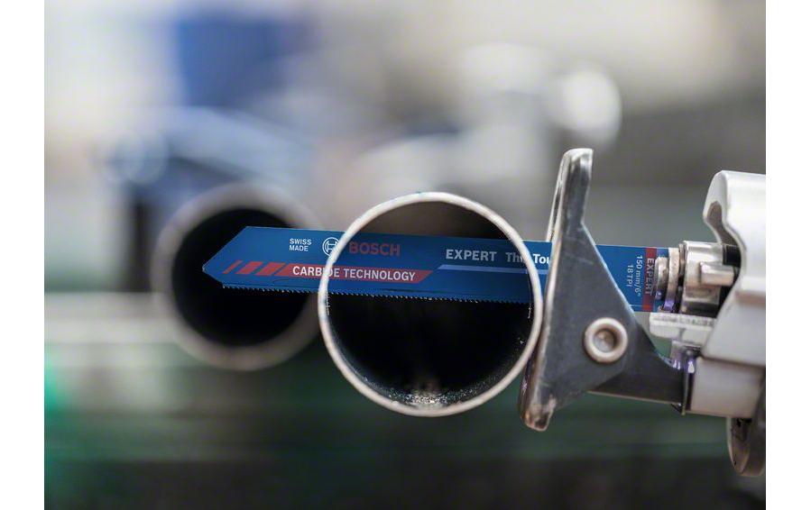 Bosch Säbelsägeblatt, EXPERT Thin Tough Metal, S 1022 EHM, 150 mm, blau