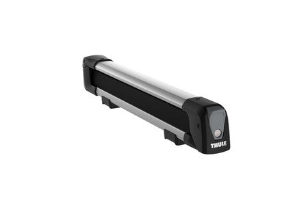 Thule Skiträger SnowPack 7324 – abschliessbar – für WingBar/SlideBar/SquareBar – 4 Ski/2 Snowboards