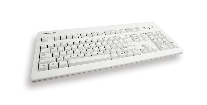 CHERRY G80-3000 – Tastatur, kabelgebunden (USB), UK-Layout (EN), Fullsize (mit Ziffernblock) – für Windows