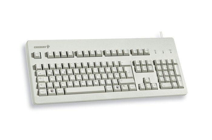 CHERRY G80-3000 – Tastatur, kabelgebunden (USB-A), FR-Layout (FR), Fullsize (mit Ziffernblock) – für Windows