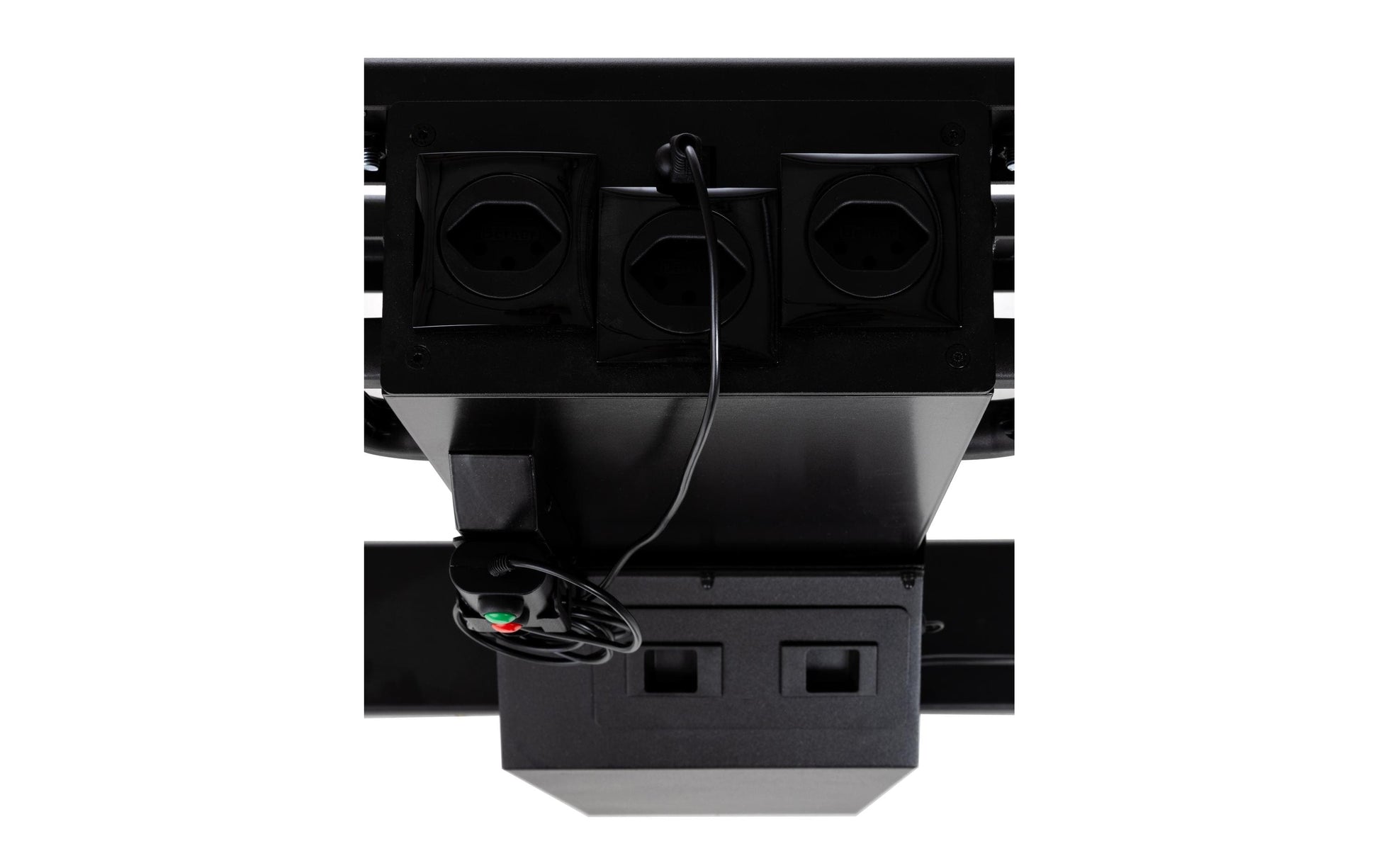 DSS Mobilift 0049sw – Trolley, höhenverstellbar, für 75", VESA 600×600, bis 130 kg, schwarz