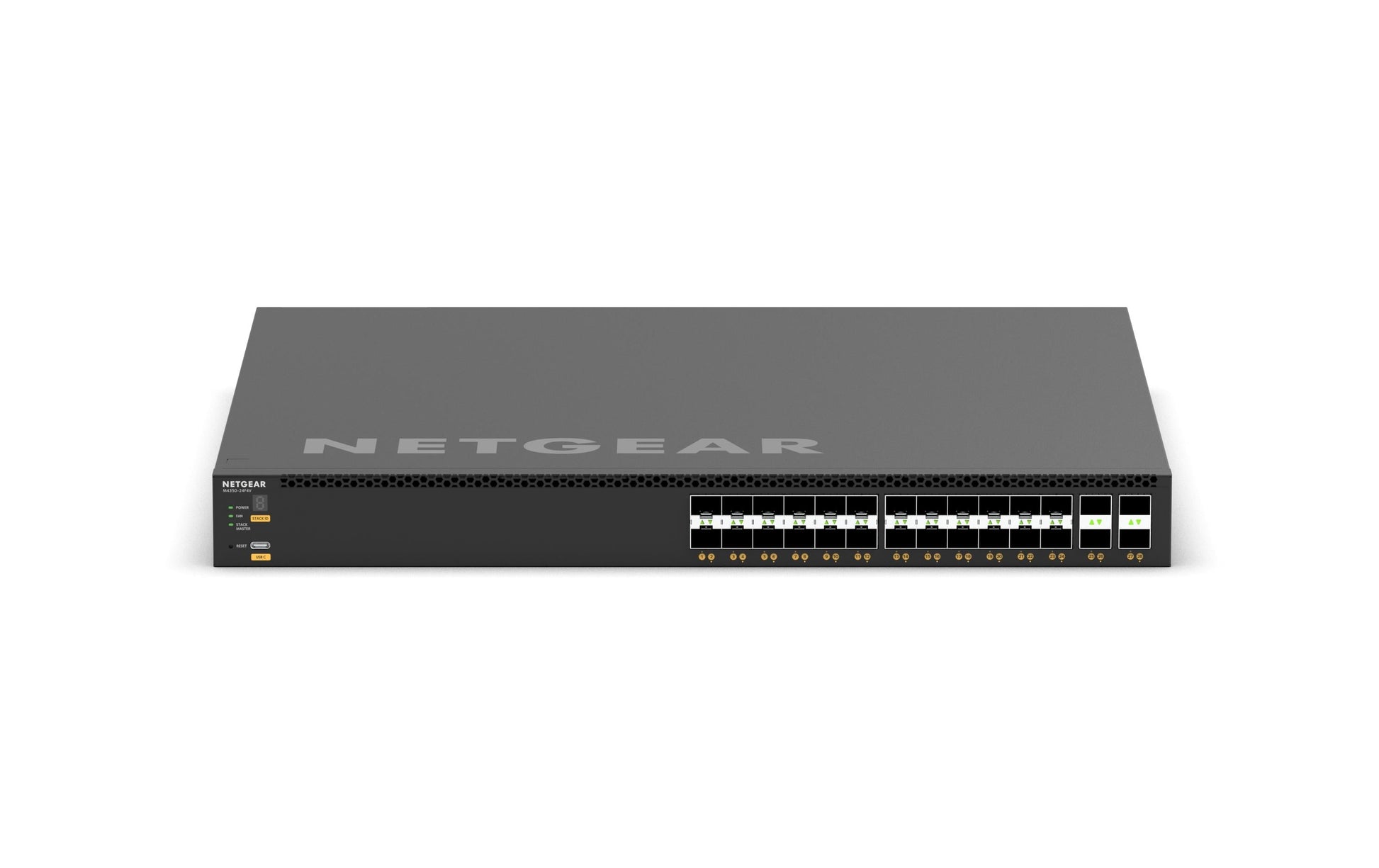 NETGEAR M4350-24F4V – Managed Switch – 24×SFP+, 4×SFP28, L3, 1U