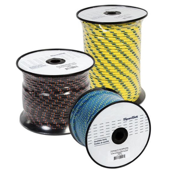SpanSet Polypropylenkordel, Gelb Ø 8 mm × 10 m, 700 kg