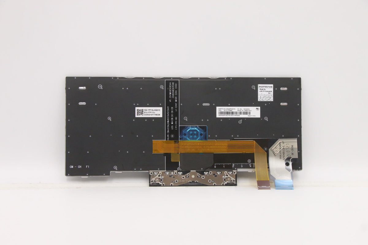 Lenovo 01YP869 – Notebook-Ersatztastatur – QWERTY (US-INT) – Silber – für ThinkPad L13 Yoga (20R5/20R6)