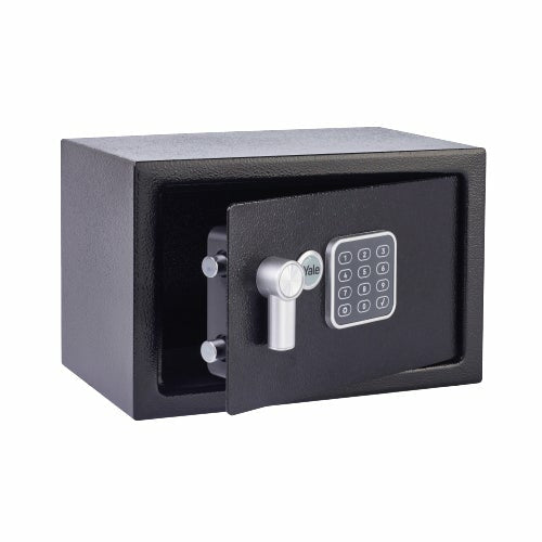Yale Möbeltresor YSV/200/DB2 – Elektronikschloss – 8,6 l – Boden-/Wandmontage – Schwarz