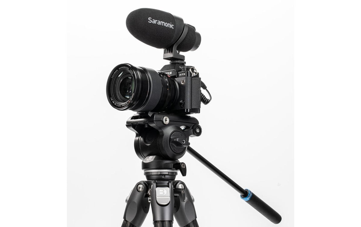 Benro TTOR34CLVS4pro Tortoise Videostativ Kit – 163,5 cm, 4 kg Traglast, 4-teilige Beine, Aluminium/Karbon