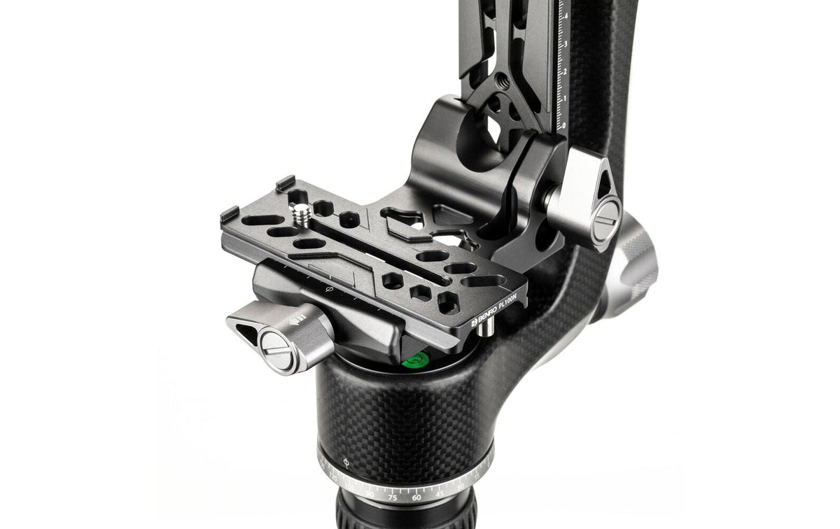 Benro GH5C Gimbal-Stativkopf – 30 kg Traglast, 360° Schwenk, 3/8" Stativgewinde