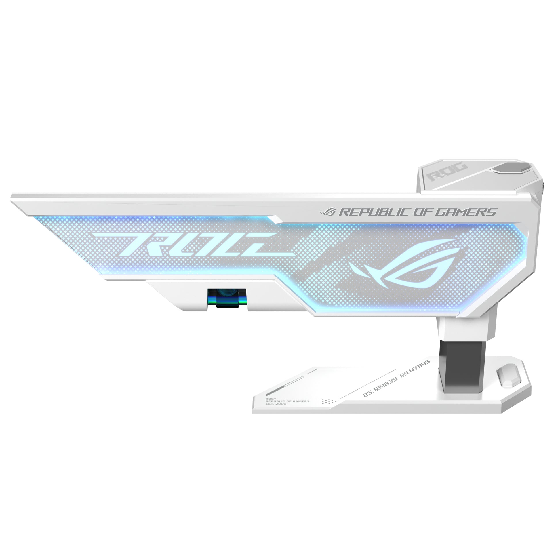 ASUS XH01 ROG HERCULX – Montagehalterung – für NVIDIA GeForce RTX 40-Serie, B 208 mm × T 71 mm × H 46 mm, Weiss