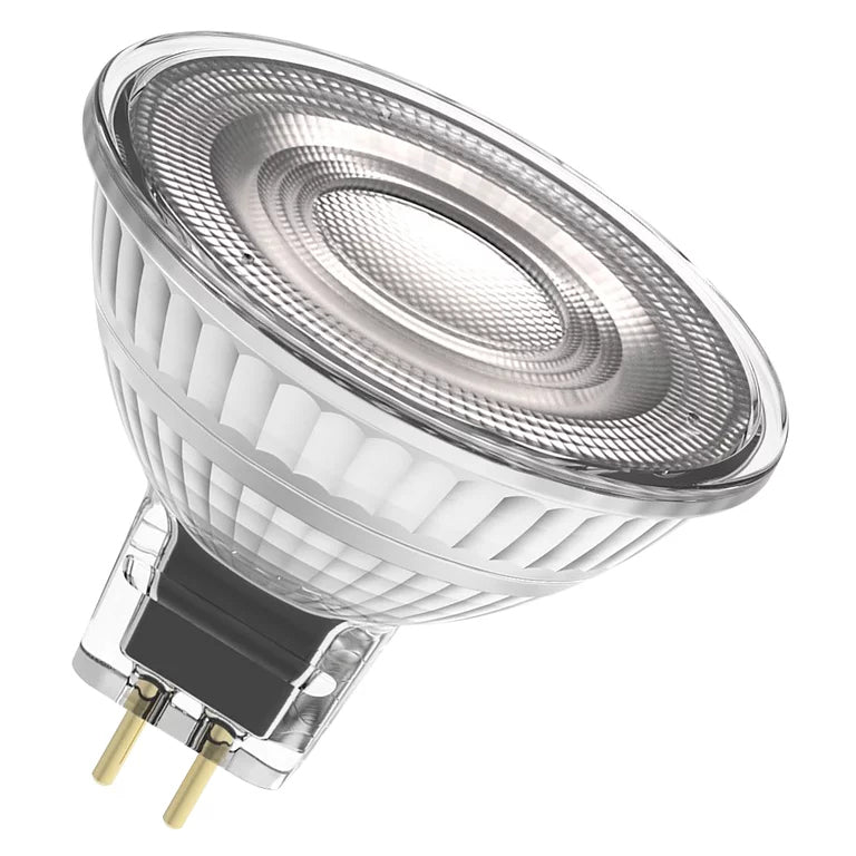 Osram Superstar LED-Reflektor MR16 GU5.3 – 5 W dimmbar, 345 lm, 2700 K warmweiss, transparent
