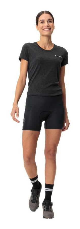 VAUDE Damen-Velo-Innenhose T-Pad – Schwarz, Grösse 36