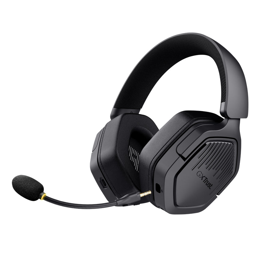 Trust GXT493PS Carus Gaming-Headset – Over-Ear, Stereo, Kabel + Bluetooth, für PS5, PS4 & Nintendo Switch, Schwarz