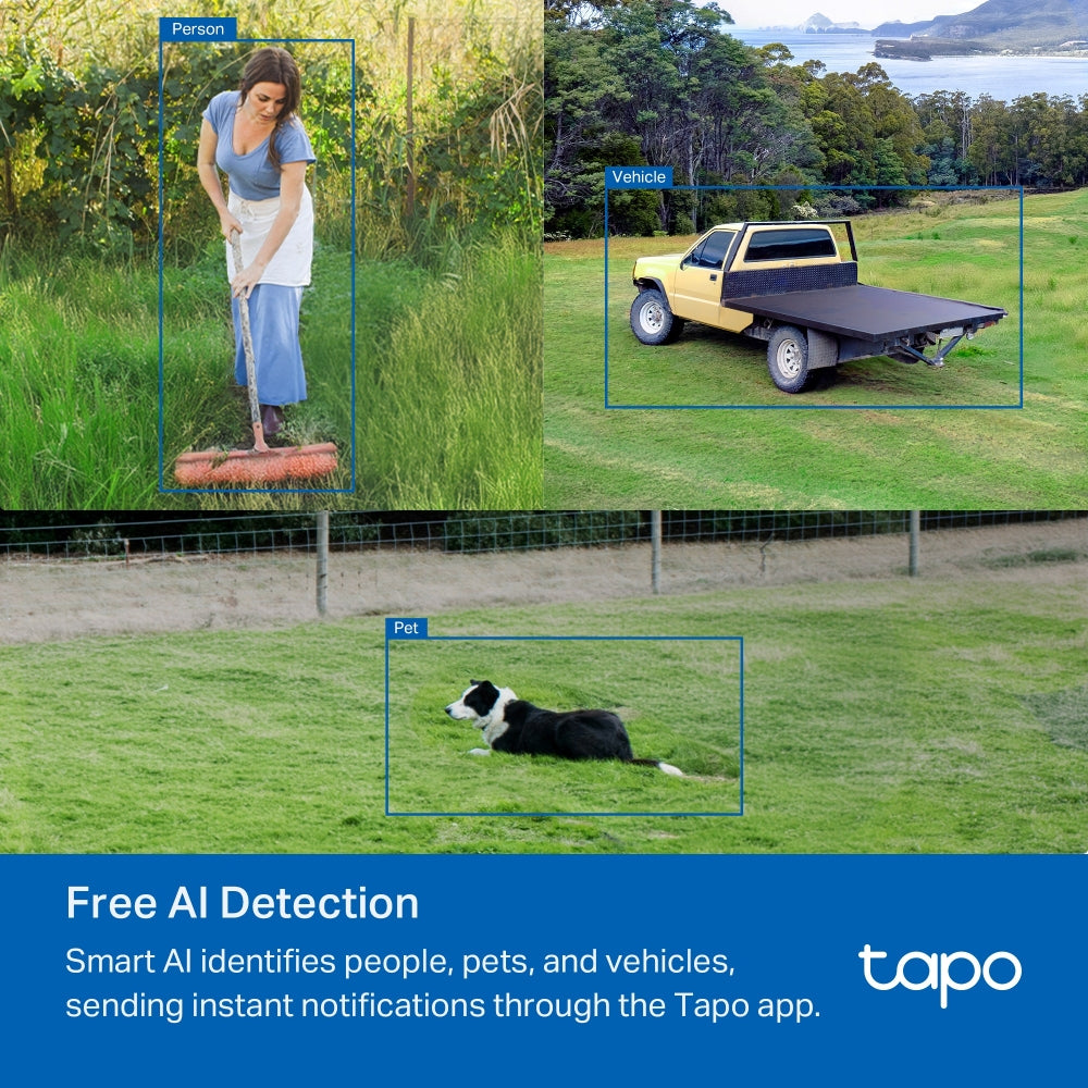 TP-Link Tapo C501GW Turret – 1080p – 3,17 mm – PoE, WLAN, 4G/LTE – IP66