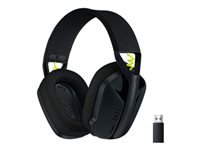 Logitech G G435 Gaming-Headset – Over-Ear, Stereo, BT, mit USB-A-Dongle, Schwarz