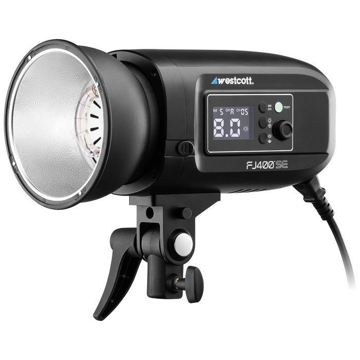 Westcott FJ400-SE Studio-Blitz – 400 Ws, Leitzahl 44, 5500 K, 1/1200 s – für Universal – Schwarz