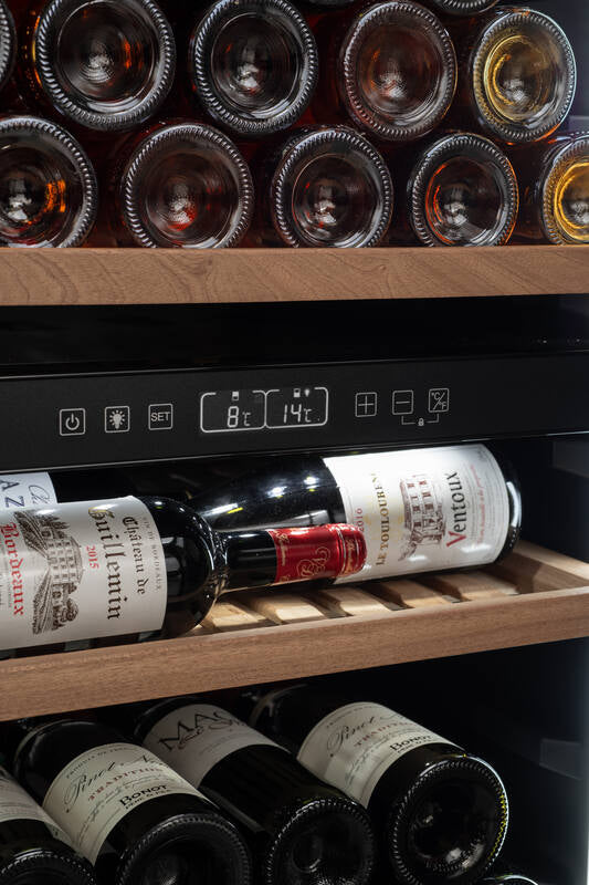 Climadiff Weinkühlschrank MILLESIME240DB – 457 l, 220/240 V, Kompressor, Energieeffizienzklasse F