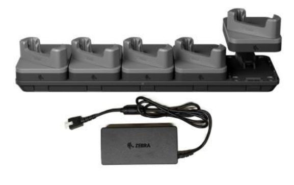Zebra KIT Lade-/Daten-Cradle – für TC501 – Schwarz/Grau