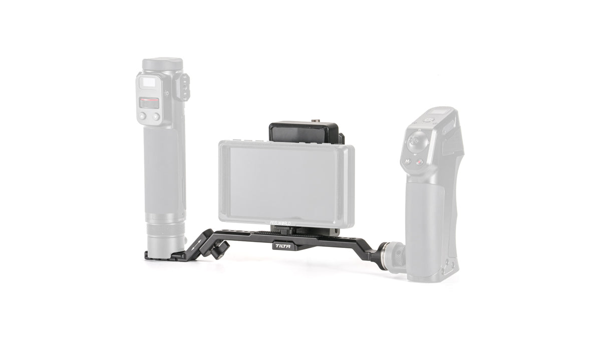 Tilta HDA-T02-MB Monitor-Halterung – Aluminium/Edelstahl, 149 × 53 × 89 mm – 1/4"-Gewinde – Schwarz
