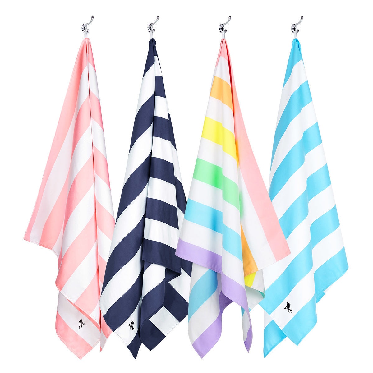 Dock & Bay Strandtuch Unicorn Waves – 70 × 130 cm, Mehrfarbig, Polyester