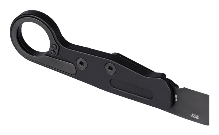 CRKT Provoke EDC – Klappmesser 65 mm, Aluminium, arretierbare Klinge, schwarz
