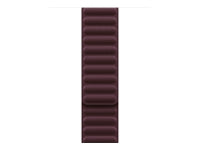 Apple Milanese Loop Armband mit Magnetverschluss – Burgunder, M/L, für Apple Watch