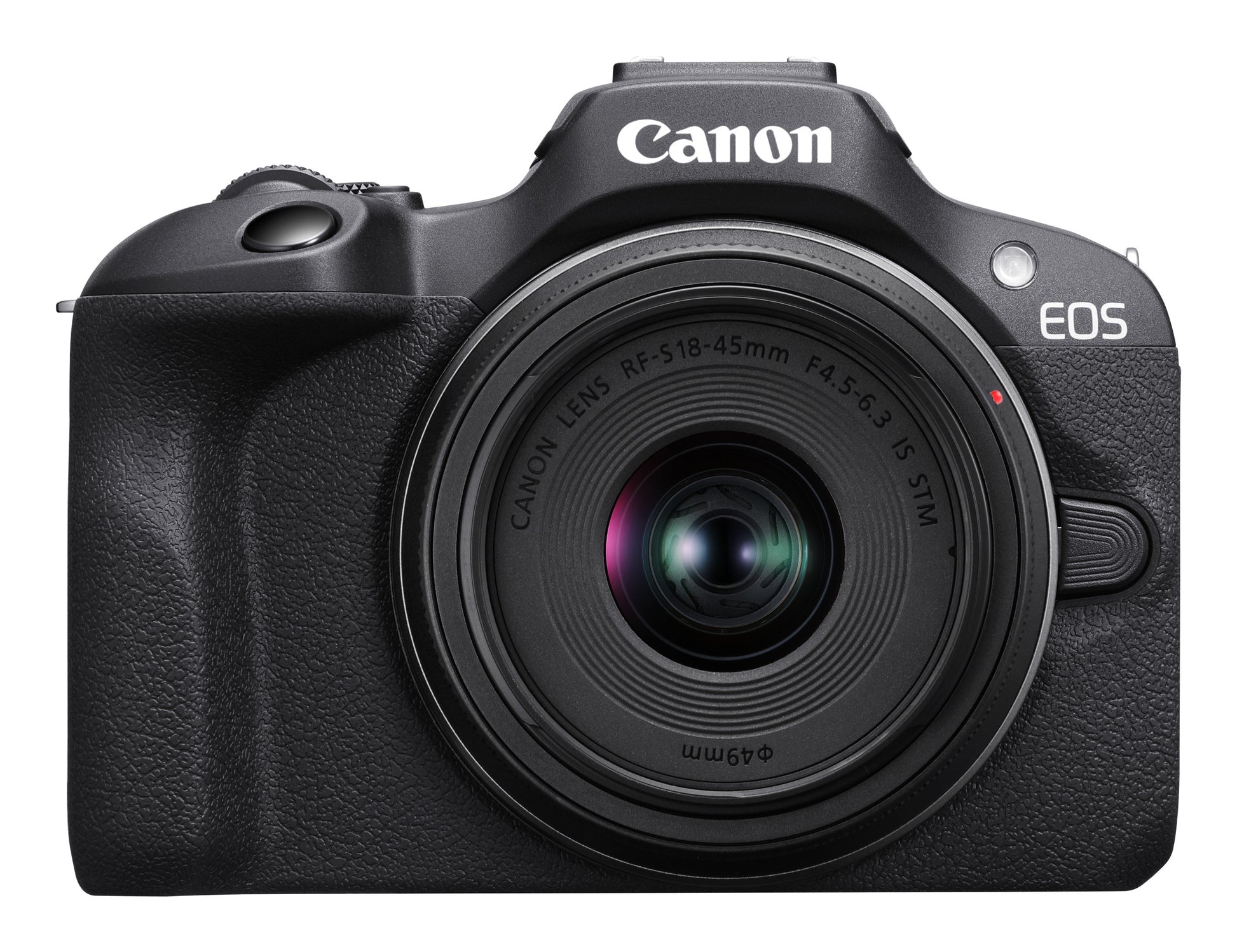 Canon EOS R100 Kit RF-S 18–45mm f/4,5–6,3 IS STM – APS-C, 24,1 MP, 4K, schwarz