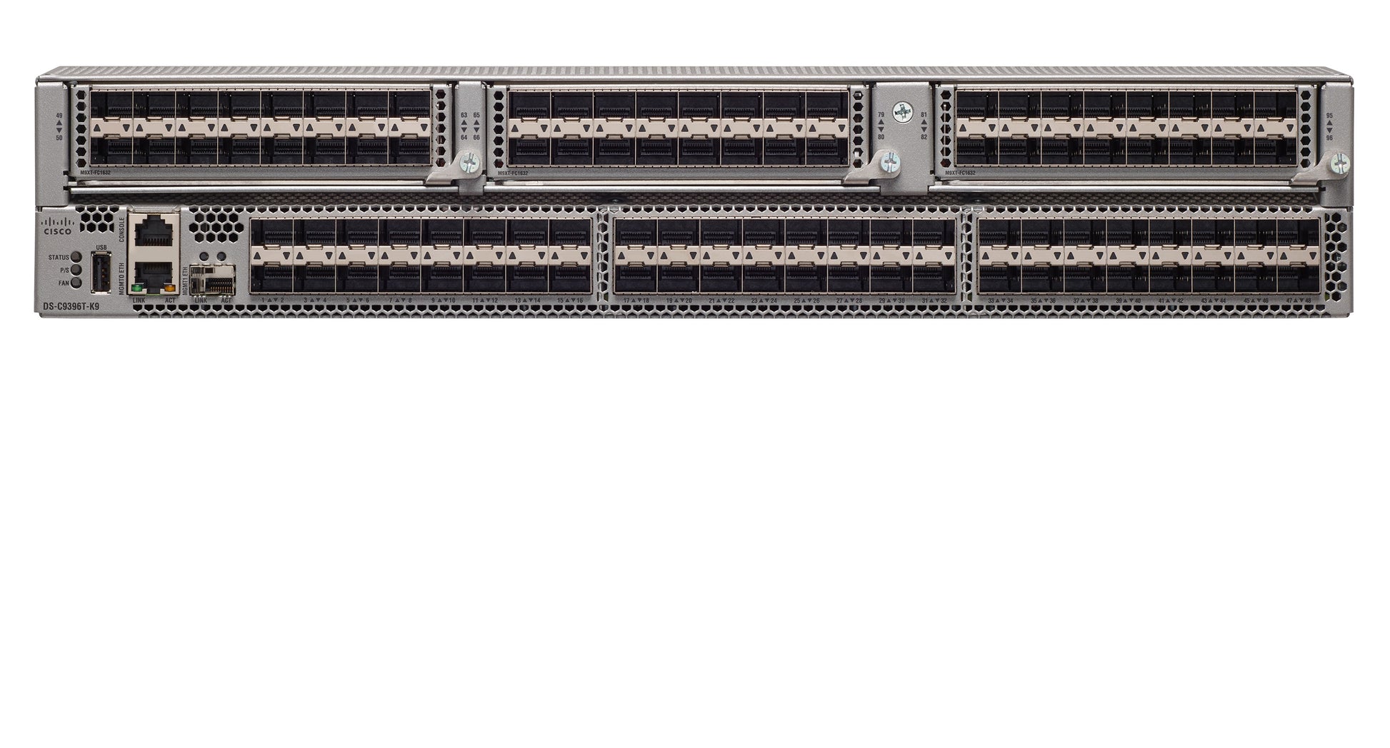 HPE SN6630C 32Gb – Managed Switch – 96×SFP, 19" Rack, 2U