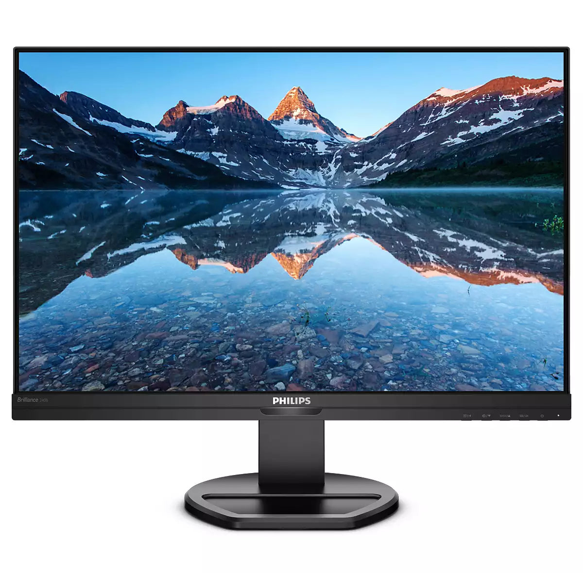 Philips 240B9/00 – Monitor, 24,1", 1920 × 1200 (WUXGA), IPS, 75 Hz, 300 cd/m², VESA 100 × 100, Schwarz
