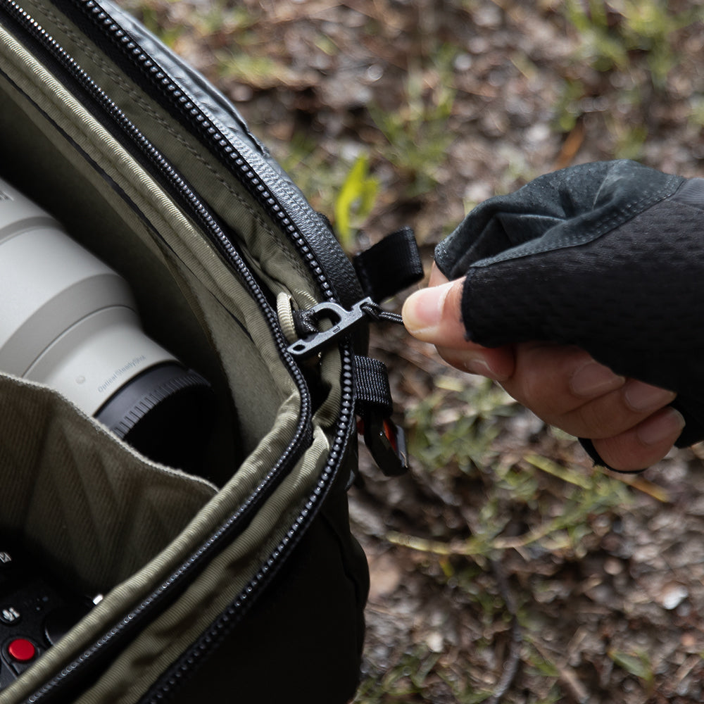 PGYTECH OnePro Flex 40 L Kamerarucksack – Cordura/Polyamid, spritzwassergeschützt – Schwarz