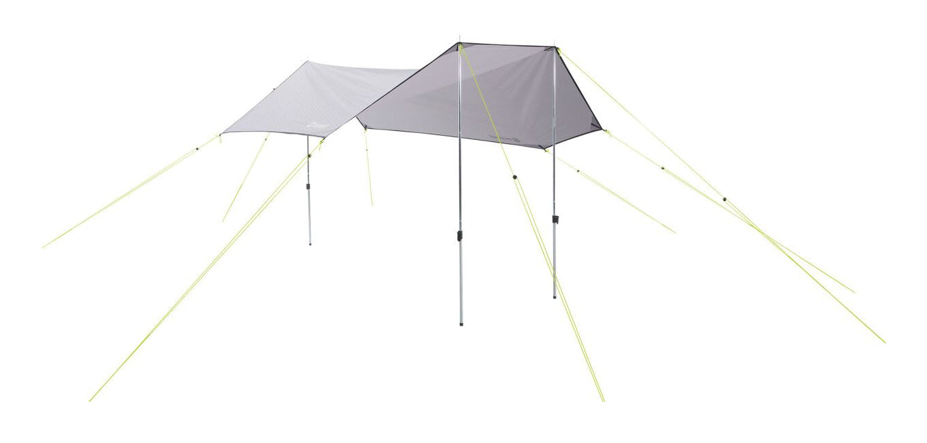 Outwell Canopy Tarp M – 6'000 mm Wassersäule, USF 50+ – 3,10 × 3,30 m – Grau – Polyester