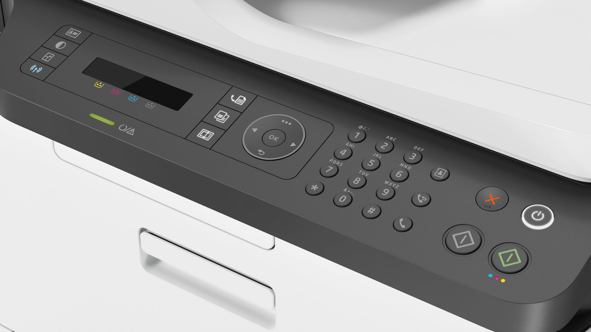 HP Color Laser MFP 179fnw – Farblaser-Multifunktionsdrucker, A4, 3-in-1, Duplex, WLAN/LAN, AirPrint, Mopria
