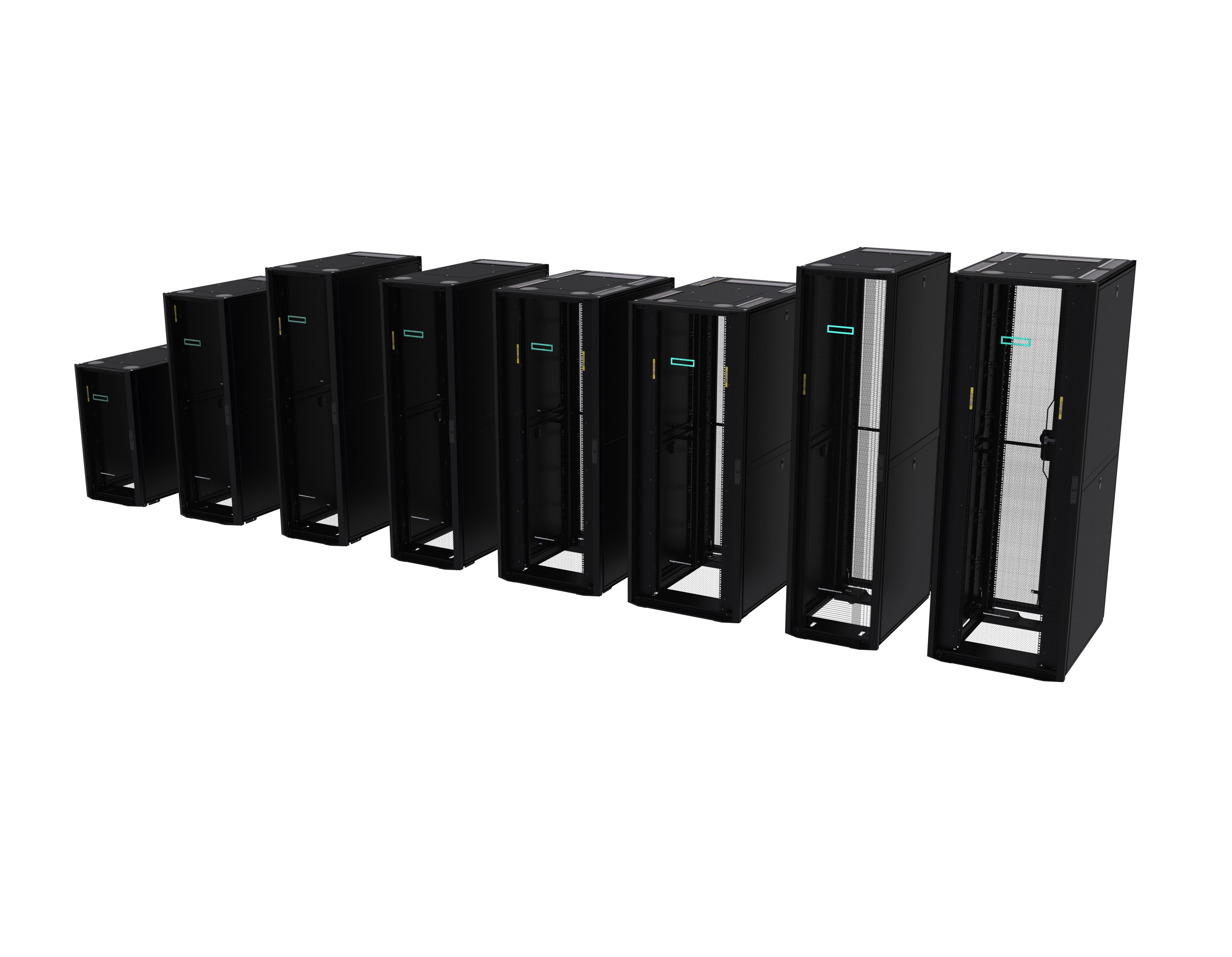 HPE G2 – 19" Netzwerkschrank 42U, 600 × 1'200 × 2'006 mm, schwarz