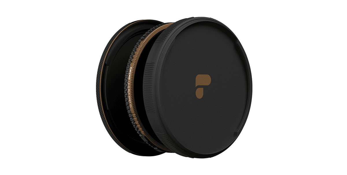 PolarPro Chroma VND/PL 2-5 Filter – Black Mist + Polarisationsfilter, 49 mm, Aluminium