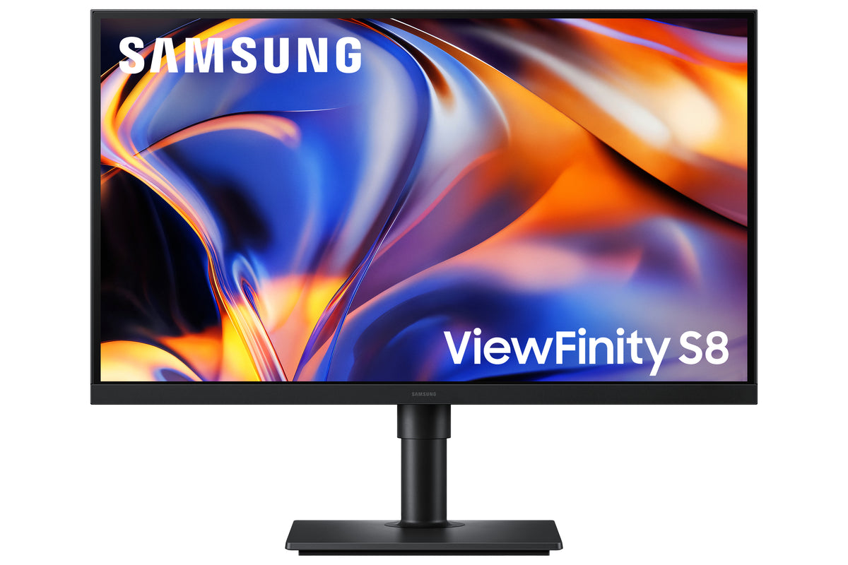 Samsung S80Hf – 27", 5120 × 2880, IPS, USB‑C 90 W, KVM, LAN, HDR10